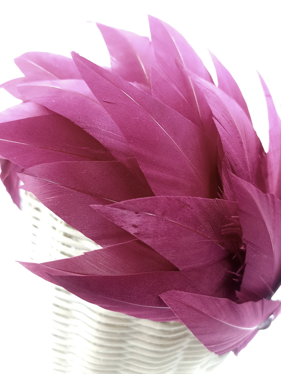Diadema de Plumas Dharma Burdeo