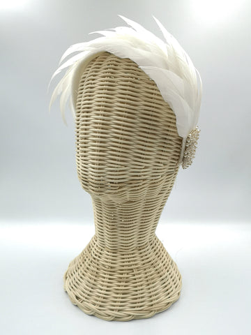 Diadema de Plumas Joya Abril