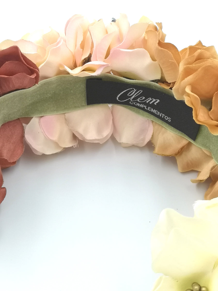 Diadema de flores Triana