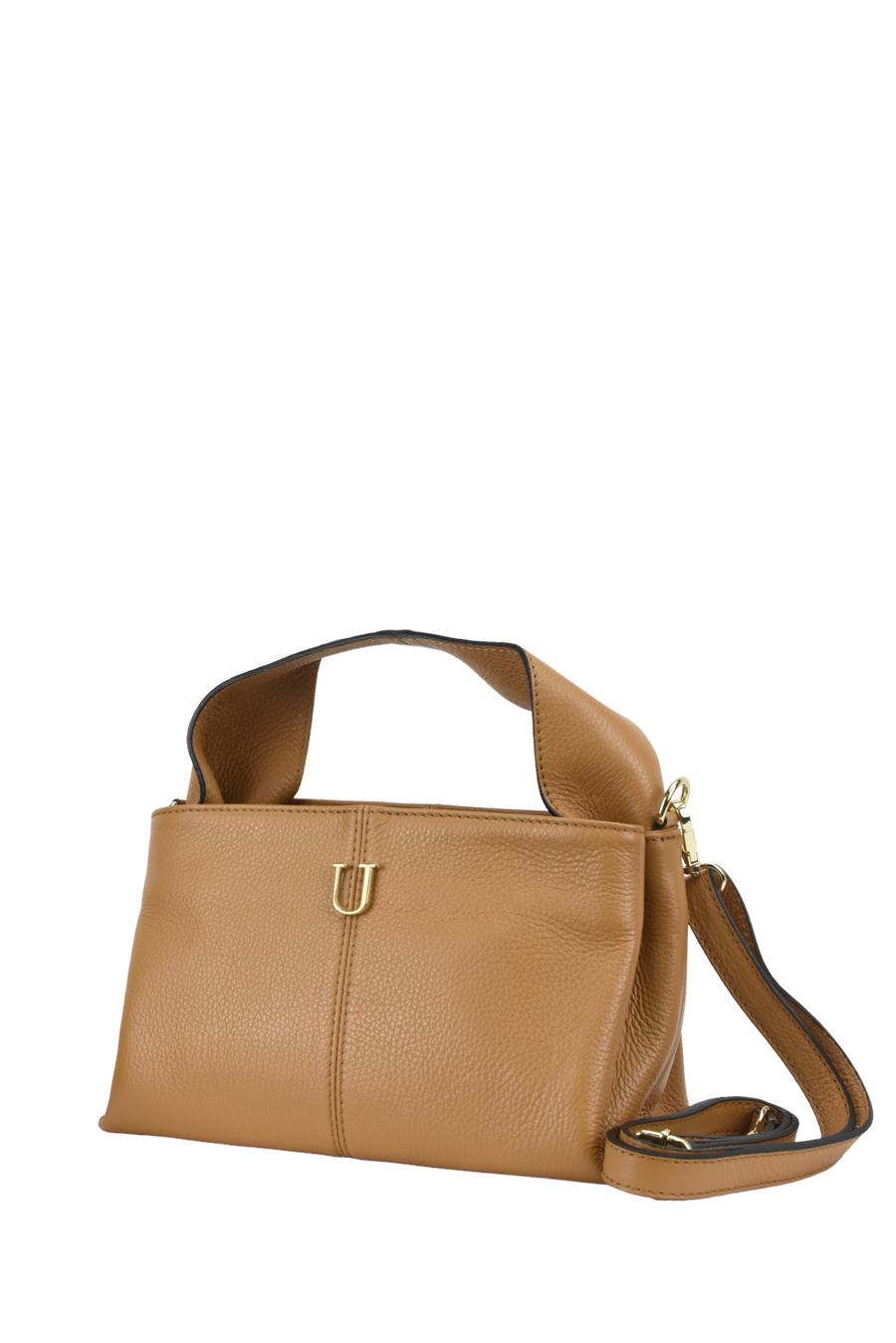 Bolso Piel Camel Matilda Personalizado