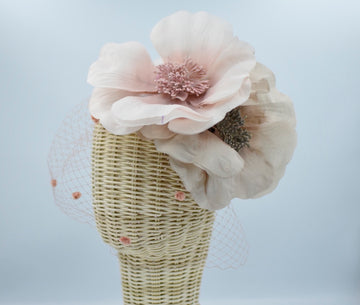Tocado Flor Rosa