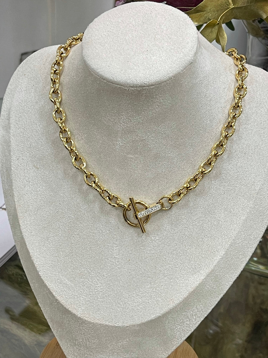 Collar Fiara dorado