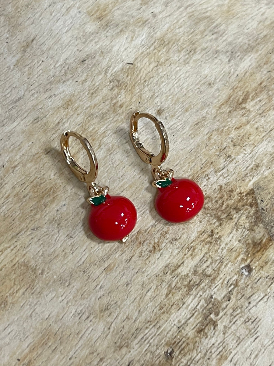 Pendientes Tomate