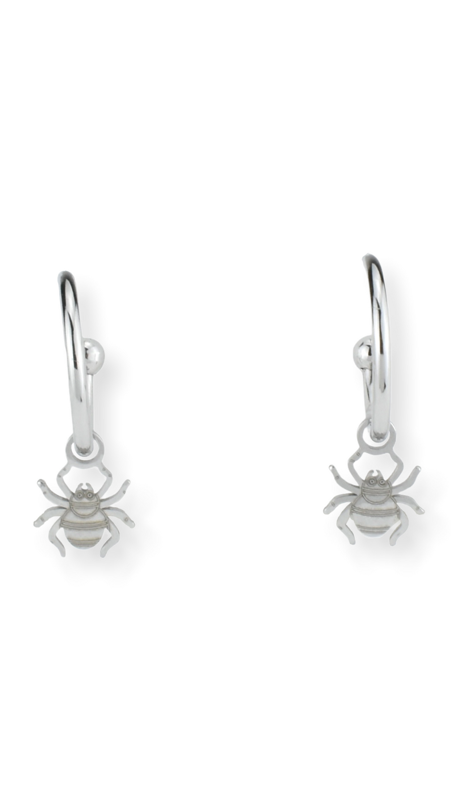 Pendientes Araña Plata